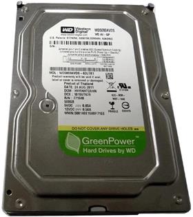 Wd 500Gb WD5000AVDS SATA 3.0 5400 3.5" RPM Hard Disk