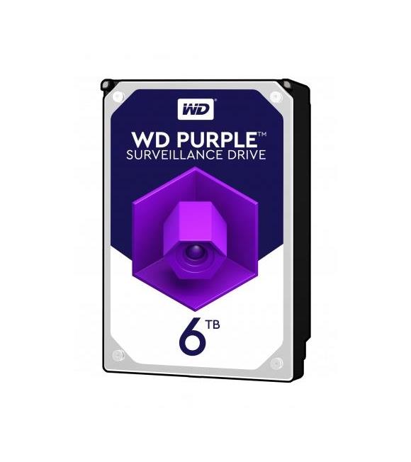 Wd 6Tb Purple 3,5" 64Mb 5400Rpm Wd60Purz Harddisk