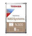 Toshiba 8TB N300 7200Rpm Sata3 Nas 128Mb HDWN180UZSVA Harddisk