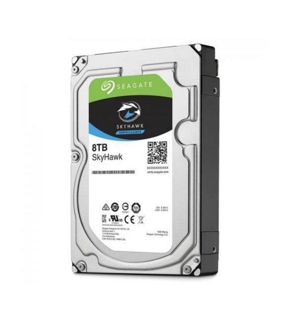 Seagate 8TB 3.5" Skyhawk ST8000VX004 SATA 3.0 7200RPM HardDisk 7-24 Güvenlik Hdd (İthalat Hikvision)