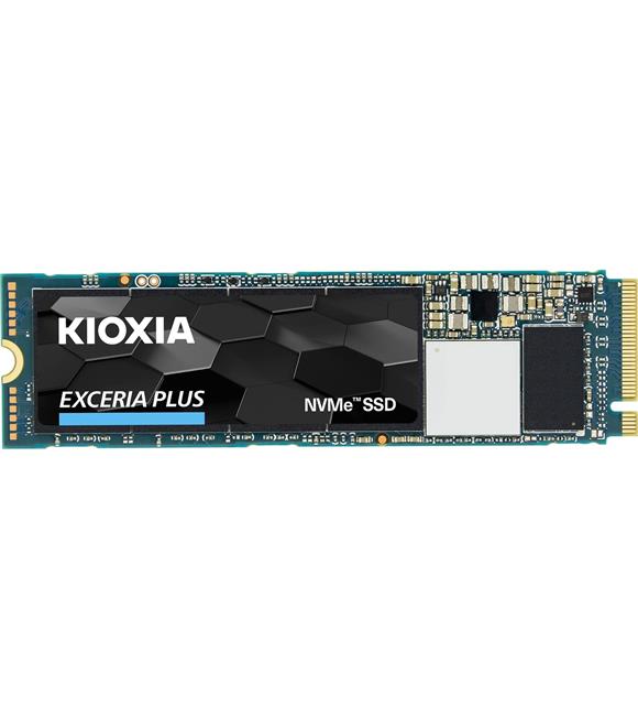 Kioxia 500GB Exceria Plus NVMe 3400MB-2500MB-s M2 PCIe Nvme 3D NAND SSD (LRD10Z500GG8) Harddisk