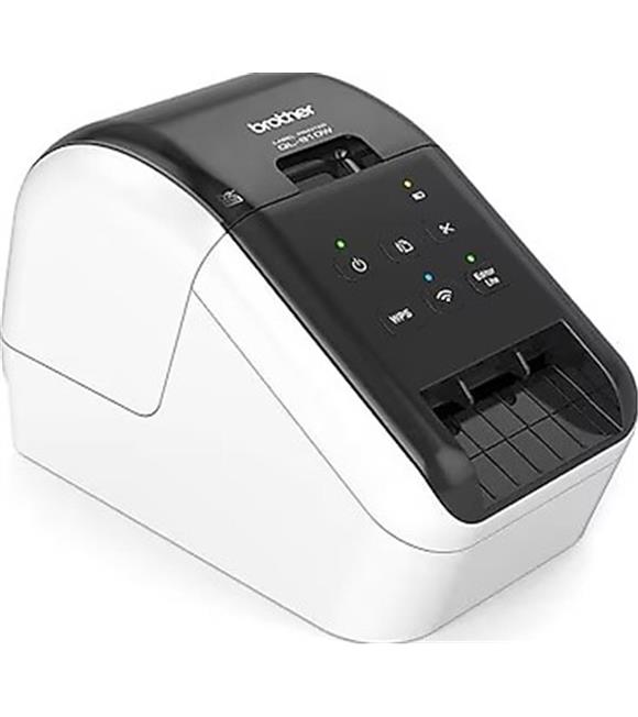 Brother P-TOUCH QL-810W Bilgisayar Bağlantılı Masa Üstü Etiket Yazıcı Wireless 62MM DK Serisi