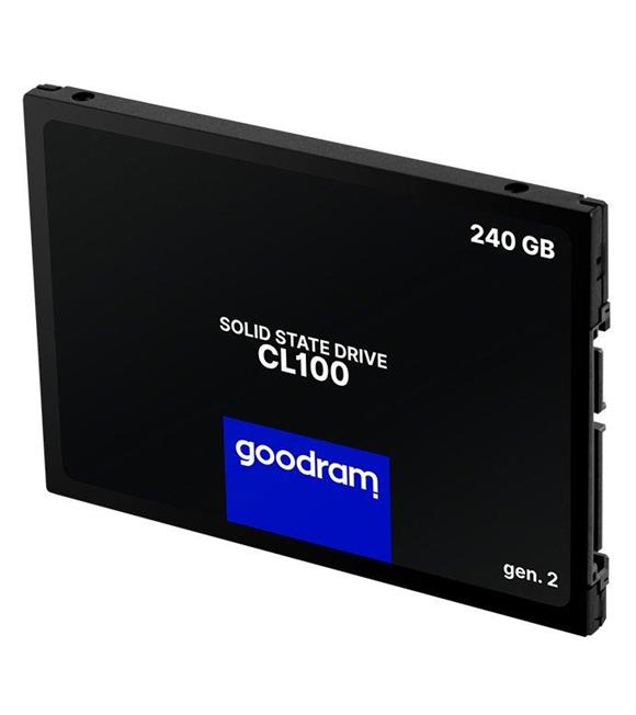 Goodram 240Gb Sata3 2.5" Cl100 G2 520-400Mb-Sn Ssd - Ssdpr-Cl100-240-G2 Harddisk