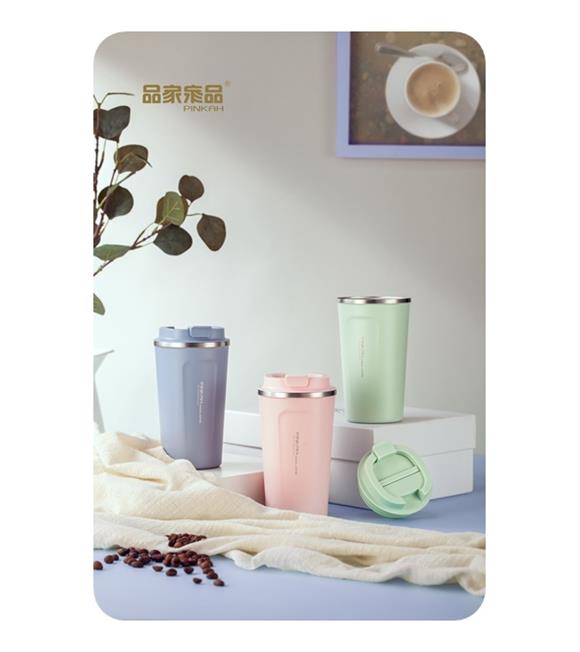 Pınkah PJ-3549 510ml Pembe Çelik Termos_1