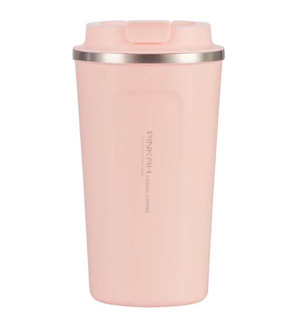 Pınkah PJ-3549 510ml Pembe Çelik Termos