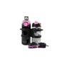 Shotay ST-8903 330ml+450ml Çift Kullanım Pipetli Siyah Matara