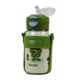 Dodge DB-24502 Çift Kullanım Pipetli/Rahat İçim Yeşil 520ml Çelik Matara
