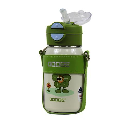 Dodge DB-24502 Çift Kullanım Pipetli/Rahat İçim Yeşil 520ml Çelik Matara Okula Dönüş 2026 — Çanta, Defter, Kalem Ve Matara İndirimleri