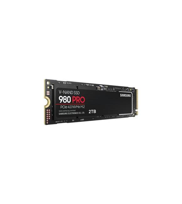 Samsung 2TB 980 Pro 7000MB-5100 MB-sn NVMe M.2 SSD MZ-V8P2T0BW Harddisk