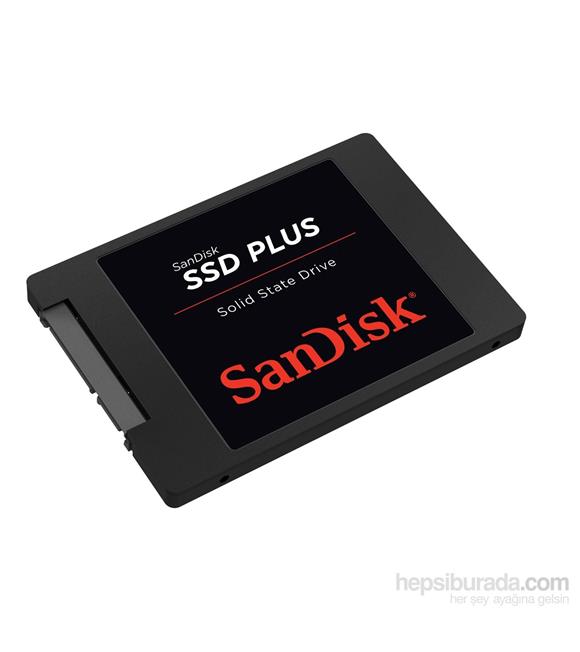 Sandisk 480Gb Ssd Plus 530Mb-445Mb-S SSD SDSSDA-480G-G26 Sata 3 2.5" Harddisk_1
