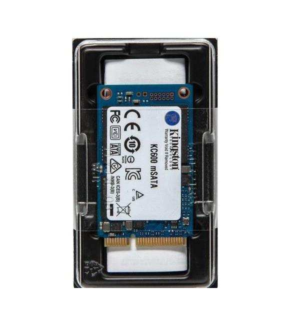 Kingston 256GB KC600 550-500MB-S Msata SSD SKC600MS-256G Harddisk