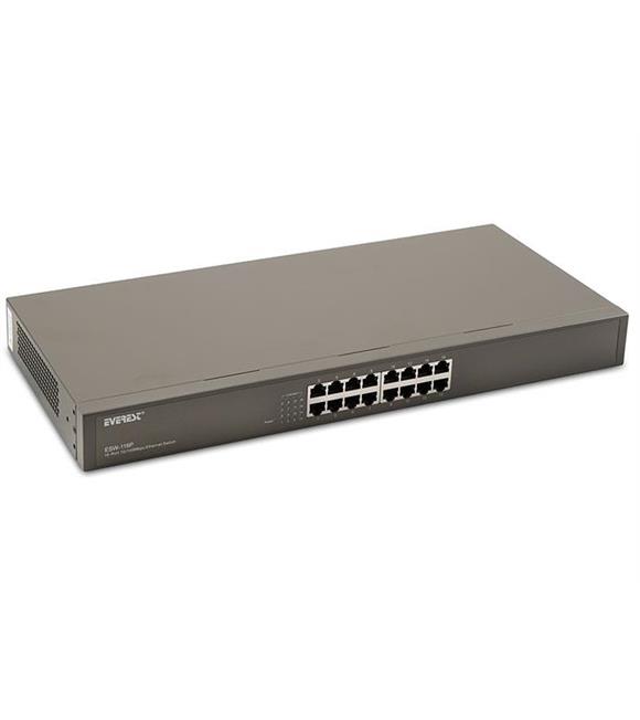 Everest ESW-116P 16 Port 10-100Mbps Switch Hub