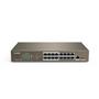 Tenda TEF1118P-16-150W 16 Port Poe+ 10-100 Switch Çelik Kasa Rack Mount