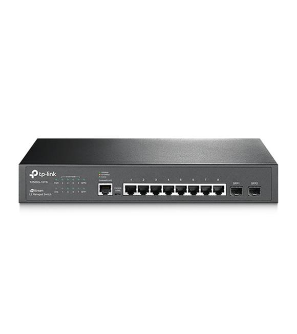 Tp-Link SG3210 8 Port 10-100-1000 Mbps L2 Yönetilebilir Switch 2 SFP Port