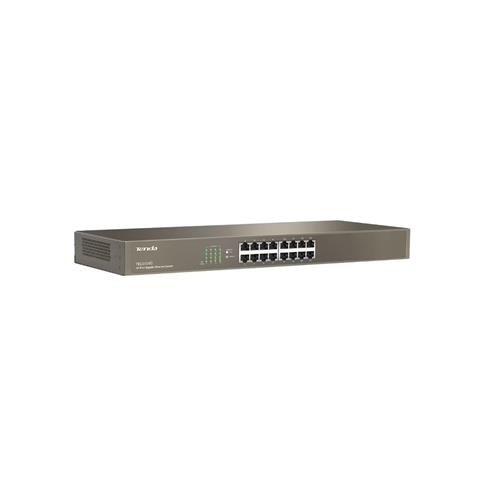 Tenda TEG1016G 16 Port 10-100-1000 Mbps 19" Switch Çelik Kasa Rack Mount Bitti Bitiyor!