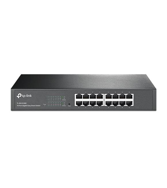 Tp-Link TL-SG1016DE 16 Port 10-100-1000 Mbps Switch Çelik Kasa Easy Smart Rount