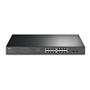 Tp-Link TL-SG1218MPE 16 Port 10-100-1000 Poe+ Switch 2 Port SFP Çelik Kasa Rack Mount