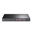 Tp-Link TL-SL1218MP 16 Port 10-100 Poe+ 2 Port 10-100-1000 Mbps Switch 2 Port SFP Çelik Kasa
