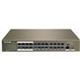 İpcom F1126P-24-250W 24 Port  POE+ RJ45 10-100Mbps 2xRJ45Gbit 1xSFP Yönetilemez Switch