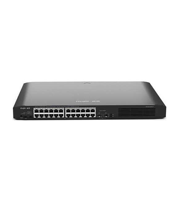 Ruijie-Reyee RG-ES126G-P-L 24 Port POE+ RJ45 10-100-1000 Mbps Gbit + 2 Port Gbit SFP 370W