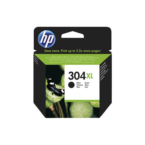 HP 304XL Black Siyah Yüksek Kapasiteli Kartuş N9K08AE Yazıcı Ve Sarf Malzemeleri