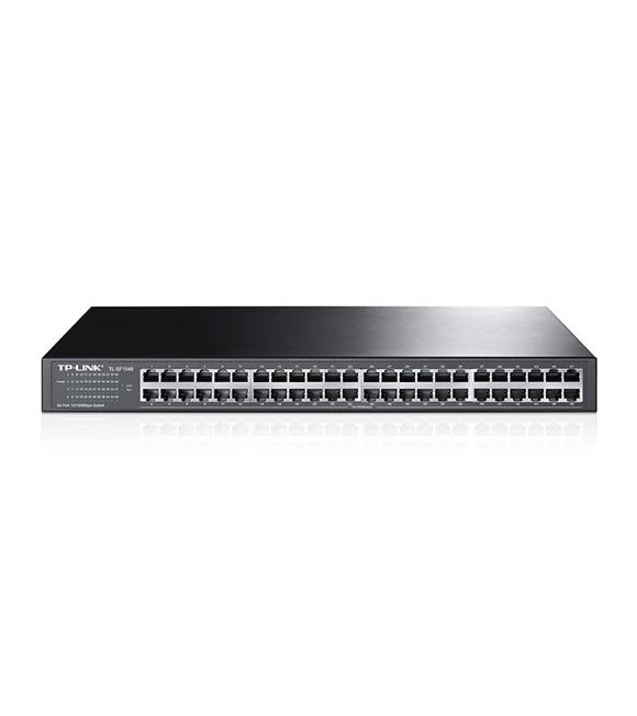 Tp-Link TL-SF1048 48 Port 10-100 Mbps Switch Çelik Kasa Rack Mount