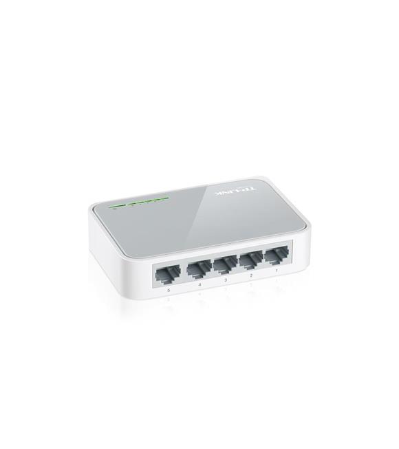 Tp-Link TL-SF1005D 5 port 10-100 Mbps Switch Plastik Kasa_1