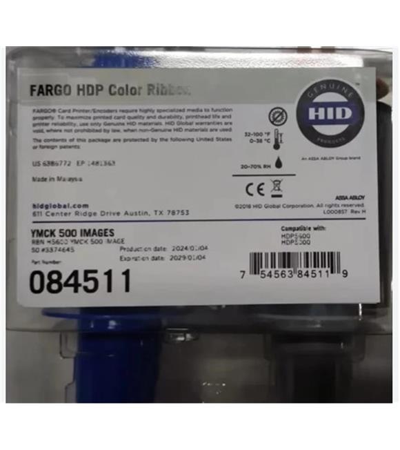 Fargo 084511 Ymck Renk Şerit Hdp5000 Yazıcı Kategori Dışı