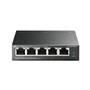 Tp-Link TL-SG1005LP 5 Port 4 Port Poe+ 10-100-1000 Mbps 1 Port Uplink Switch Çelik Kasa