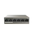 Tenda TEF1106P 6 Port 4 Port Poe+ 10-100 + 2 Port Uplink Switch Çelik Kasa Rack Mount