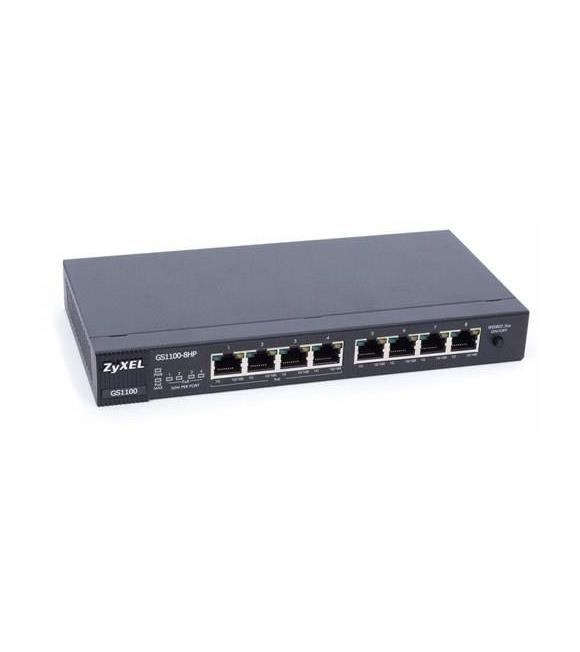 Zyxel GS1100-8HP 8 Port 4 Port Poe+ 10-100-1000 Mbps Switch