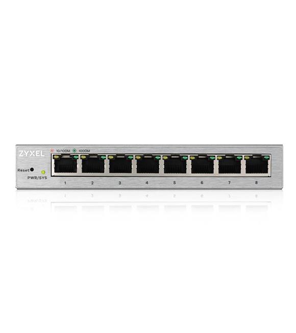 Zyxel GS1200-8 8 Port 10-100-1000 Mbps Yönetilebilir Switch
