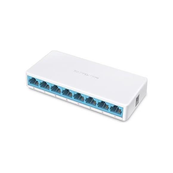 Tp-Link Mercusys MS108 8 Port 10-100 Mbps Switch Plastik Kasa