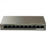 Tenda TEF1110P-8-63W 10 Port 8 Port Poe+ 10-100 + 2 Port 10-100 Switch
