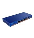 Tenda TEG1009P-EI 9 PORT 8 PORT POE+ 10-100-1000 Mbps Switch Çelik Kasa Rack Mount