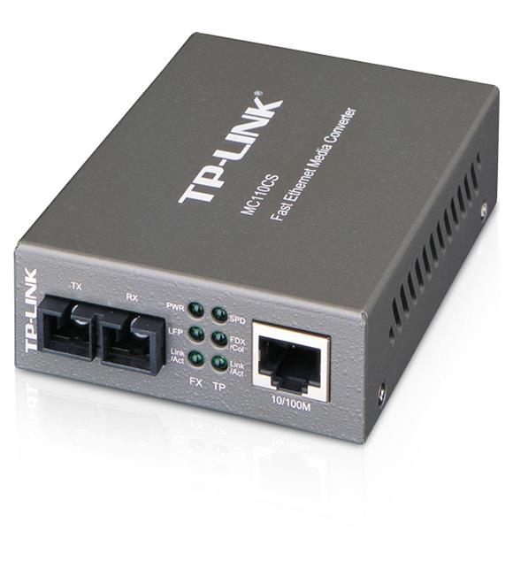 Tp-Link MC110CS Megabit Fast Ethernet Medya Dönüştürücü