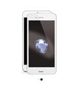 Ttec 2ECR03B Iphone 7 Beyaz airglass edgecolor Cam Ekran Koruyucu