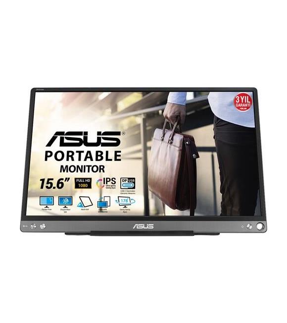 Asus 15.6" ZenScreen MB16ACE 75Hz 5ms (Type-C) Full HD IPS Taşınabilir Monitör