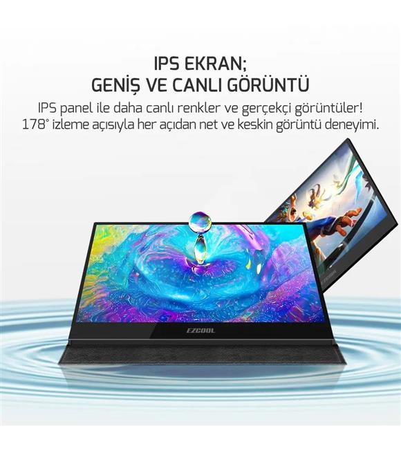 Asus 15.6" Ips MB16AH 5Ms 60Hz Type-C Ev Ofis Tipi Monitör (1920 X 1080)_1