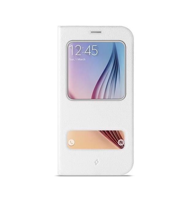 Ttec 2KLYK41B Samsung S6 Beyaz Flipcase Smart Koruma Kılıfı