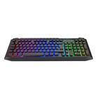 Rampage KB-R310 BROKER V2 Siyah Usb Gökkuşağı Zemin Aydınlatmalı 12800 DPI Oyuncu Klavye + Mouse Set_1