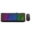 Rampage KB-R310 BROKER V2 Siyah Usb Gökkuşağı Zemin Aydınlatmalı 12800 DPI Oyuncu Klavye + Mouse Set