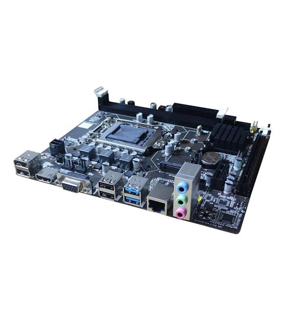 Quadro H61-B75M1 DDR3 GLan VGA,HDMI 4x Sata3 M.Sata 16X PCIe 1155p USB 3.0 2.3. Nesil Anakart