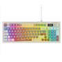 Everest KB-79 SILENT PRO Gri Mavi-Gri-Kahve SESSİZ RGB Q Membrane Oyuncu Klavyesi