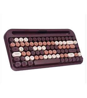 Everest KB-99 MOCHA 2.4G+BT1+BT2 Çoklu Cihaz Bağlantılı Q Kablosuz klavye