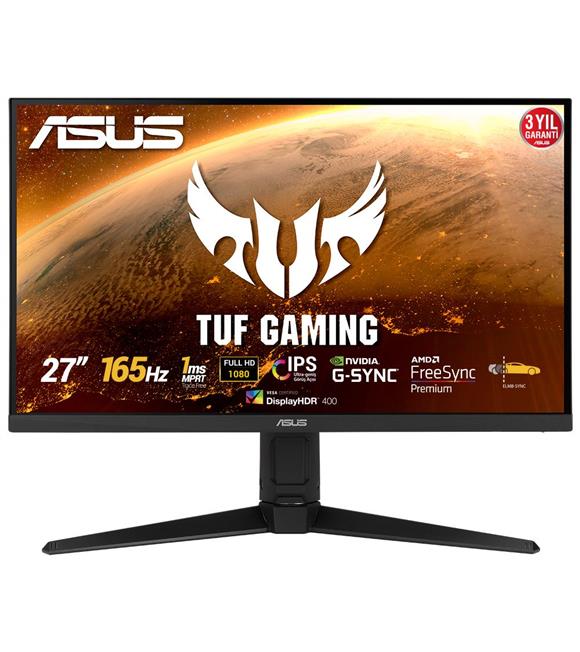 Asus 27” TUF Gaming VG279QL1A 165Hz 1ms FreeSync Premium IPS Full HD Gaming (Oyuncu) Monitör