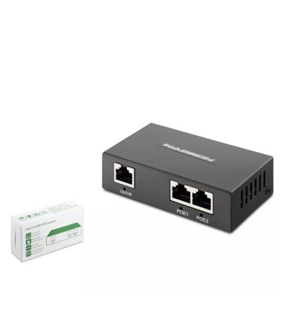 Hadron Hdx1353 2 Port Poe Switch 1Uplink 2+1 10-100 Mbps 2 Port (Port 2 x PoE Port,1x Uplink Port)