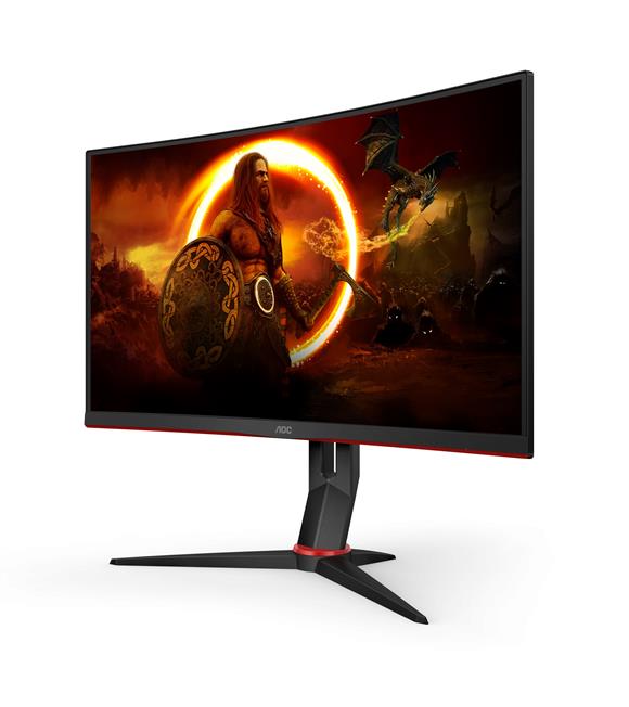 AOC C27G2U-BK 27" 165Hz 1ms (HDMI+Display) FreeSync 2 Full HD Curved LED Monitör