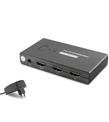 Hadron Hdx1373 2 Port + 4- Hdmi Kvm Switch Usb Hdmi Kablolu Siyah