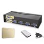 Hadron Hdx1381  4 Port  Vga Kvm Switch Uzaktan kumanda 5V adaptör